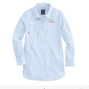 Vineyard Vines Harbor Coverup Dress Girls XL